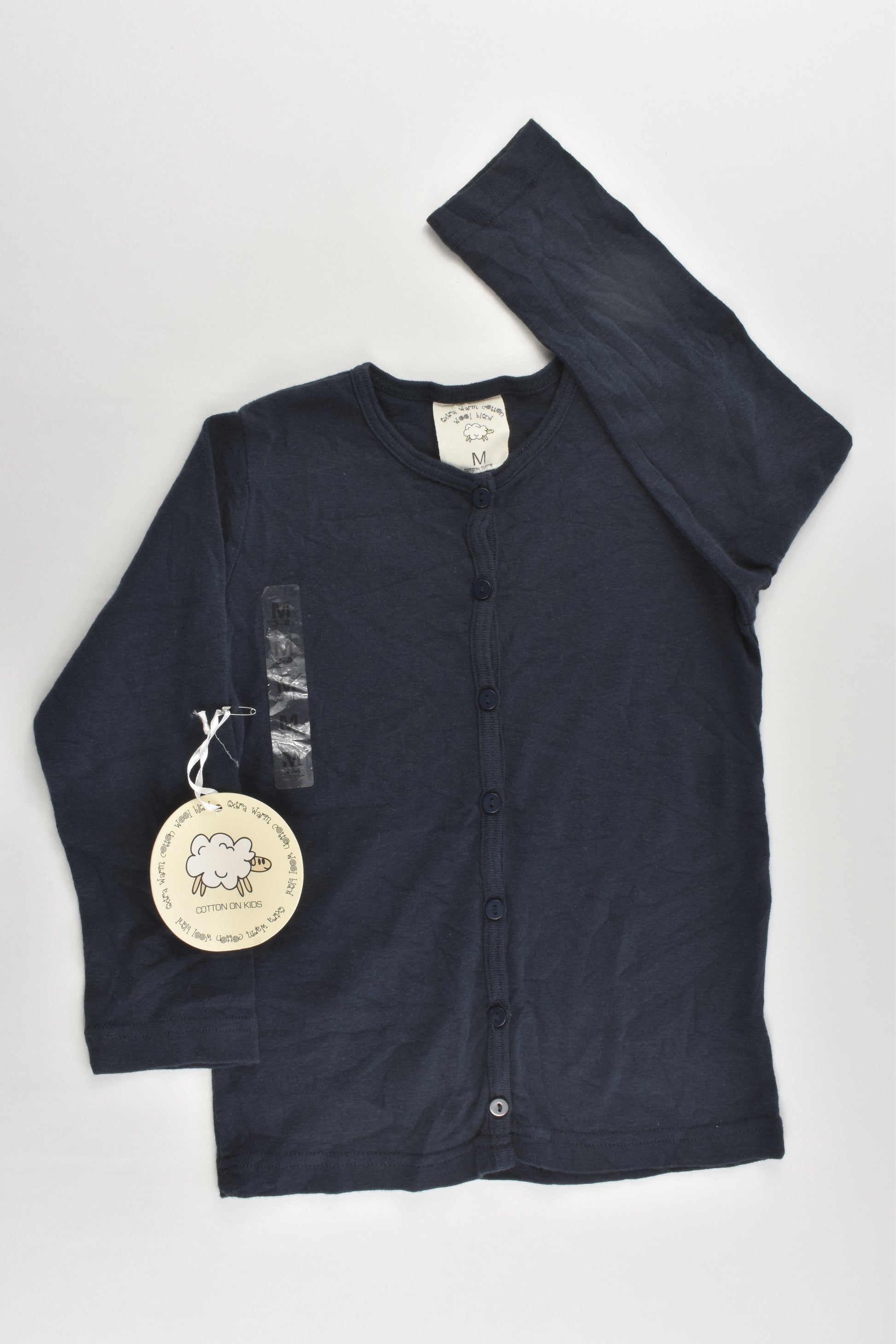 NEW Cotton On Kids Size 3-4 Cotton/Wool Cardigan