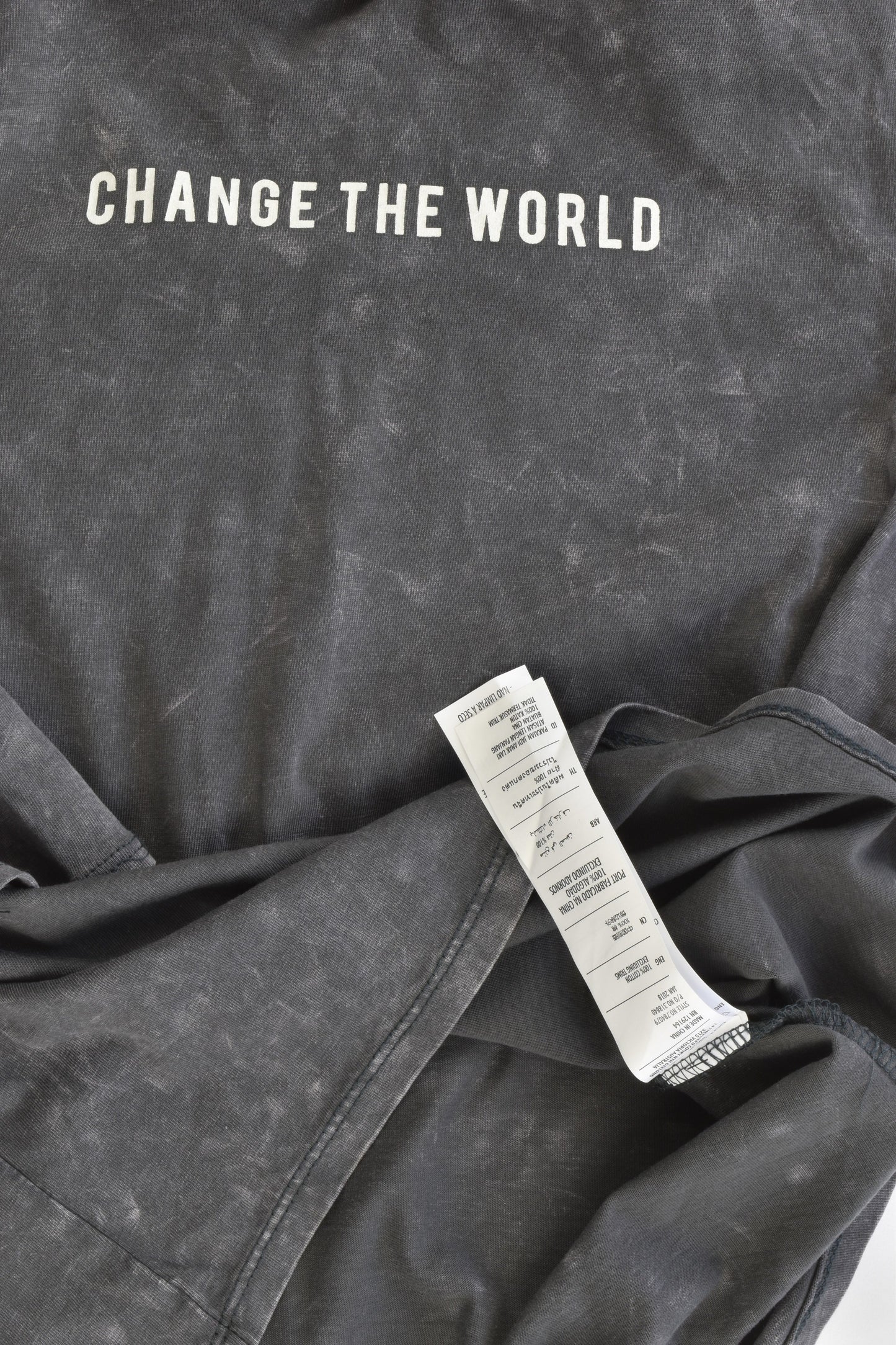 NEW Cotton On Kids Size 8 'Change The World' Hooded Top