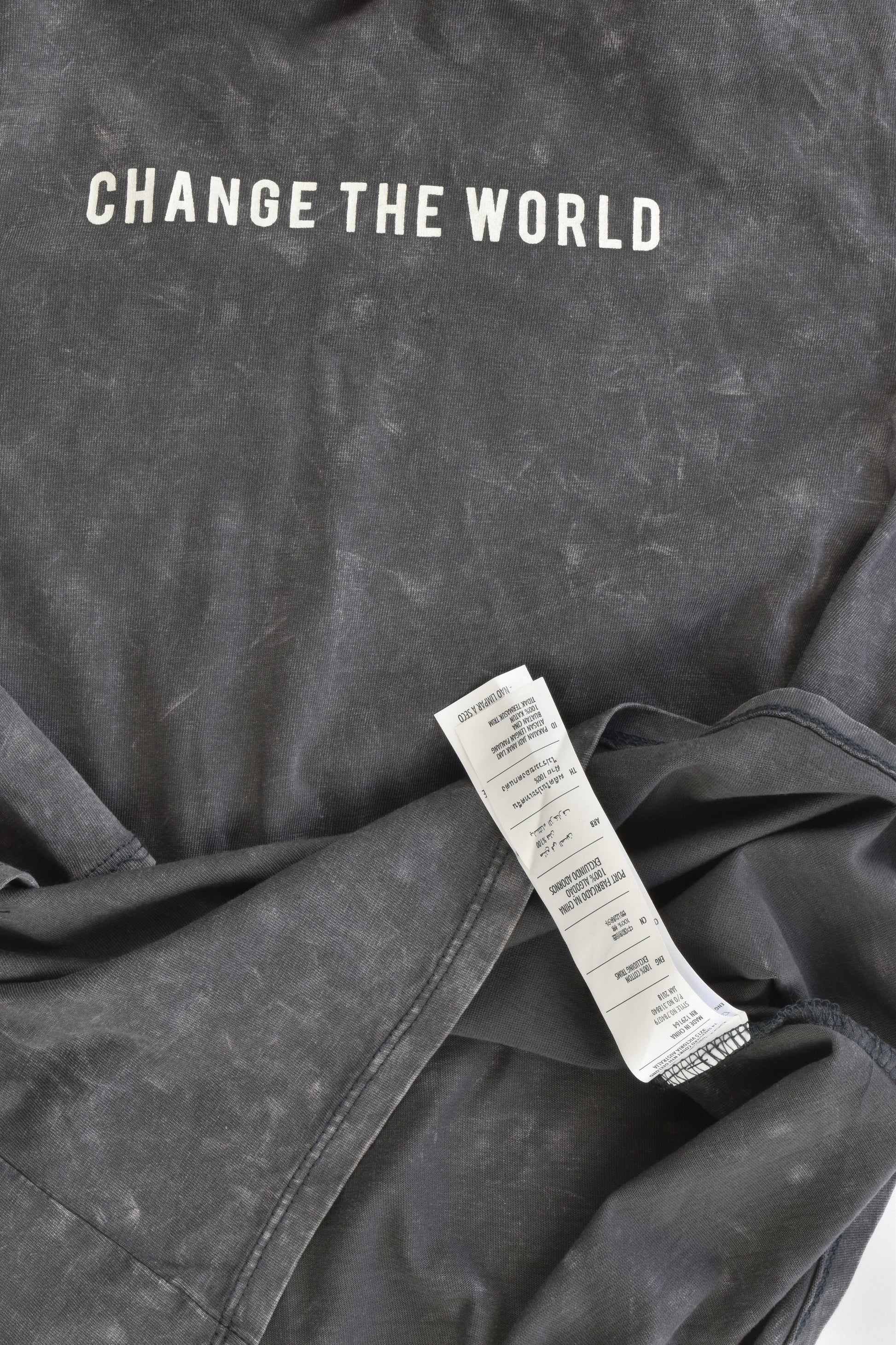 NEW Cotton On Kids Size 8 'Change The World' Hooded Top