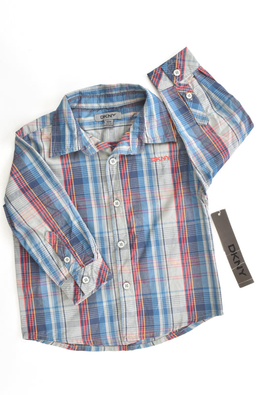 NEW DKNY Size 18 months Collared Shirt