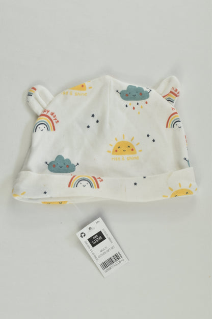 NEW Dunnes Size 000 (0-3 months) Rainbow Beanie