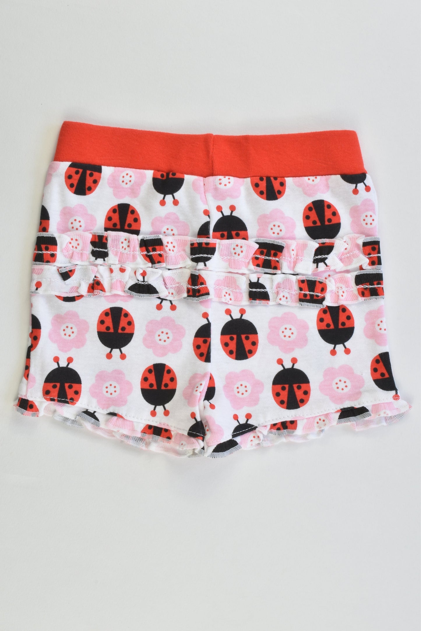 NEW Dymples Size 0 (12 months, 76 cm) Ladybirds Shorts