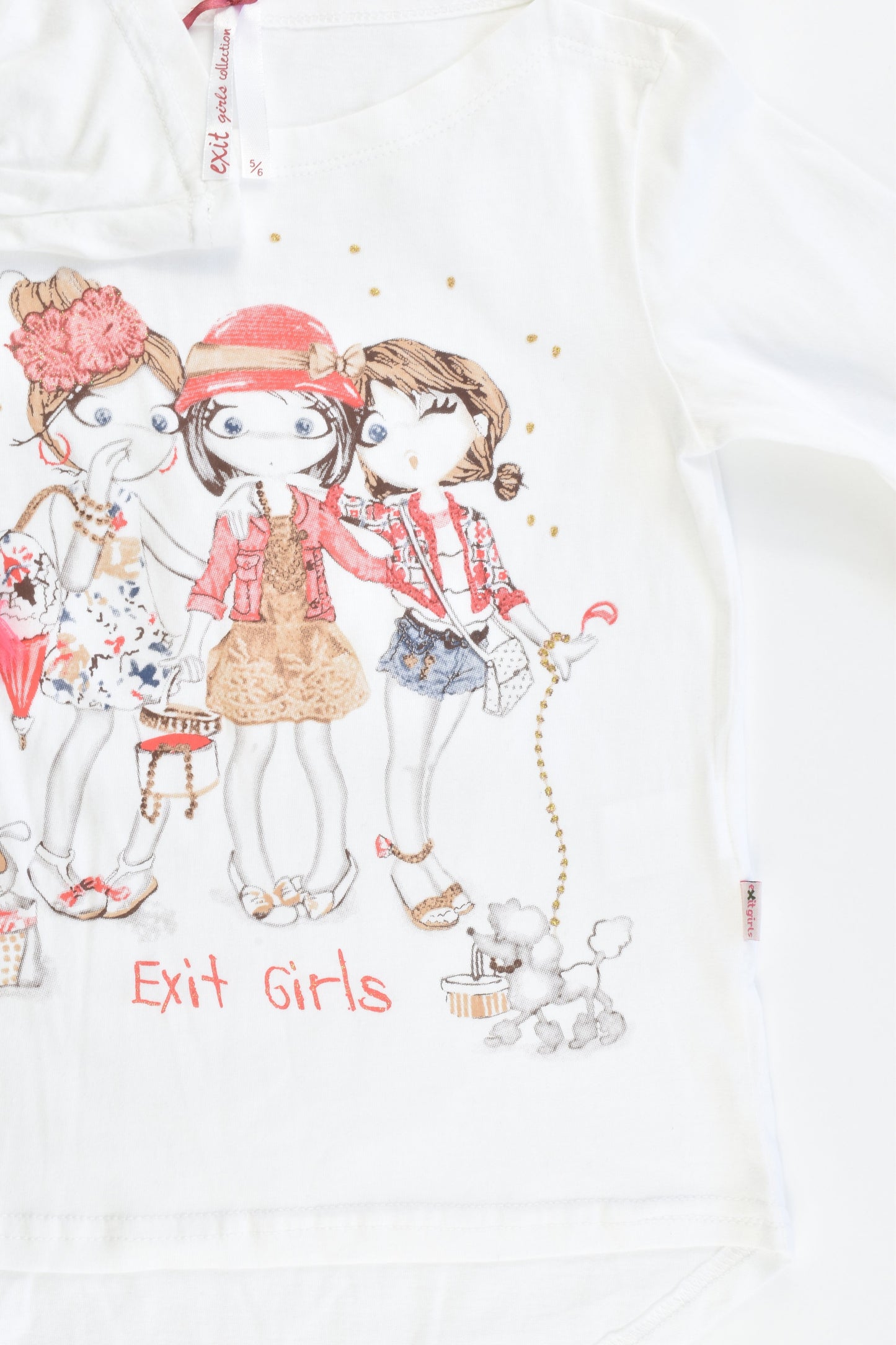 NEW Exit Girls Size 5/6 Top