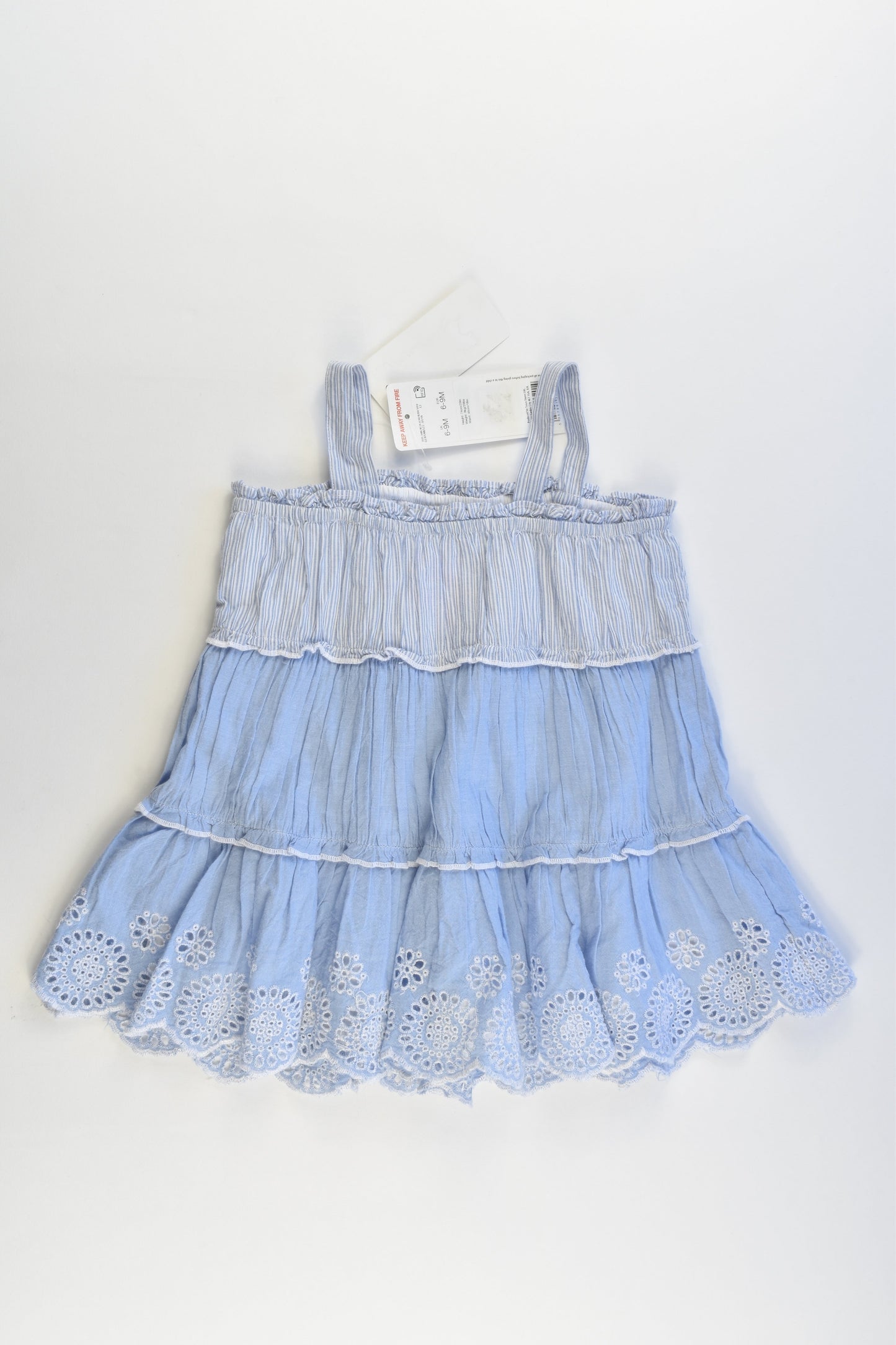 NEW F&F Size 0 (6-9 months, 74 cm) Fully Lined Dress
