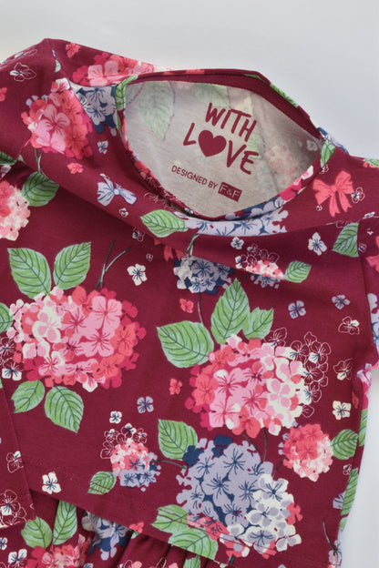 NEW F&F Size 2 (18-24 months, 92 cm) Floral Dress