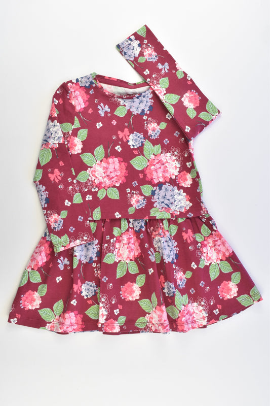 NEW F&F Size 2 (18-24 months, 92 cm) Floral Dress