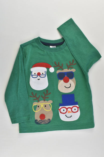NEW F&F Size 2 (92 cm) Christmas Top