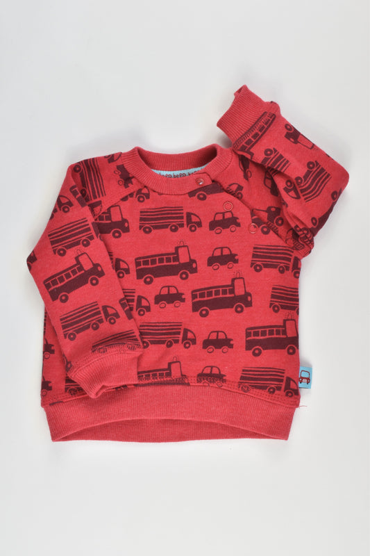 NEW F&F Size 3-6 months Vehicles Sweater