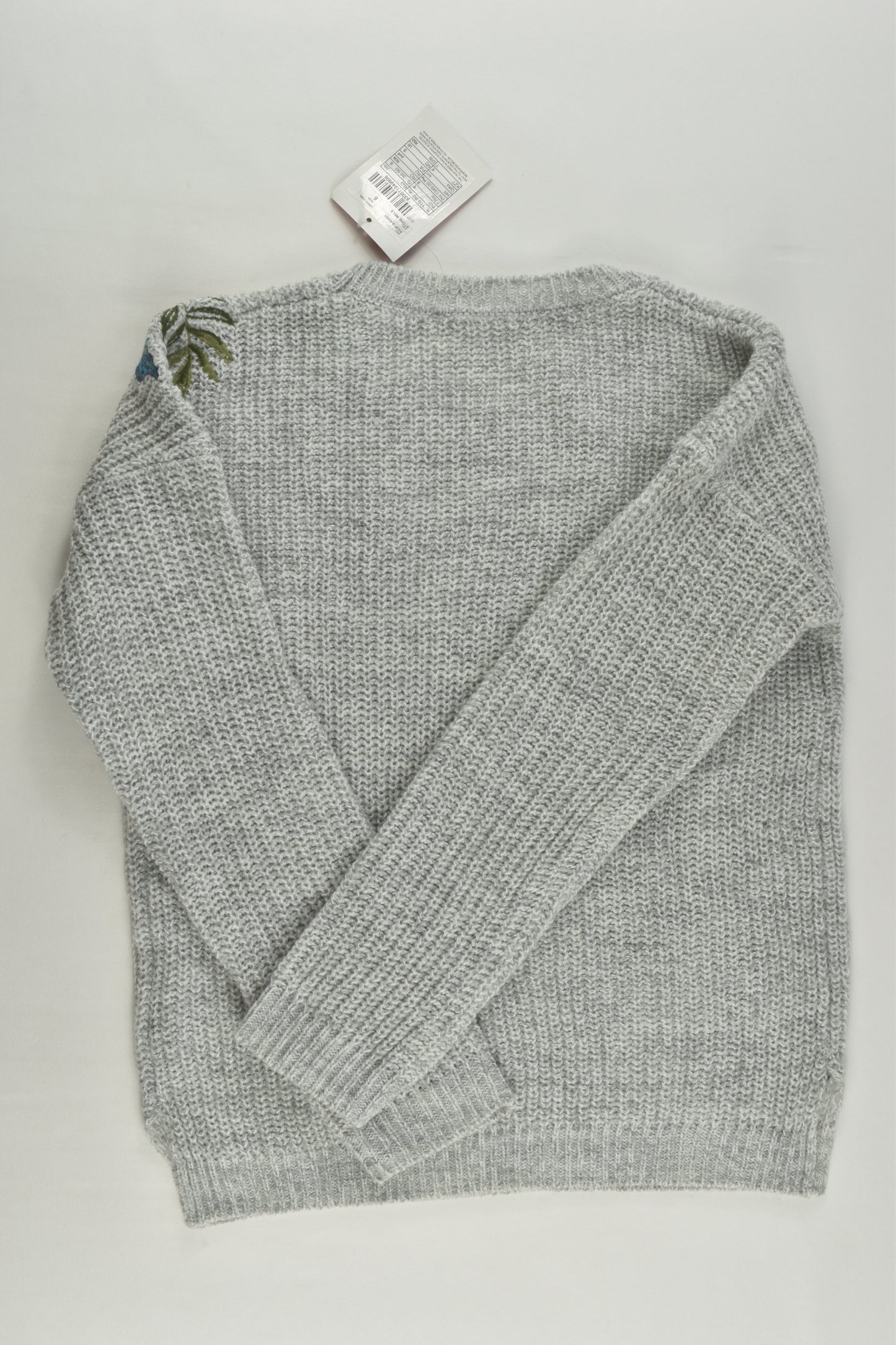 NEW Fox Size 6 (108-116 cm) Flowers and Butterfly Knit Jumper