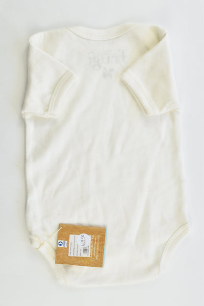 NEW Frugi Size 0-3 months Organic Cotton Bodysuit