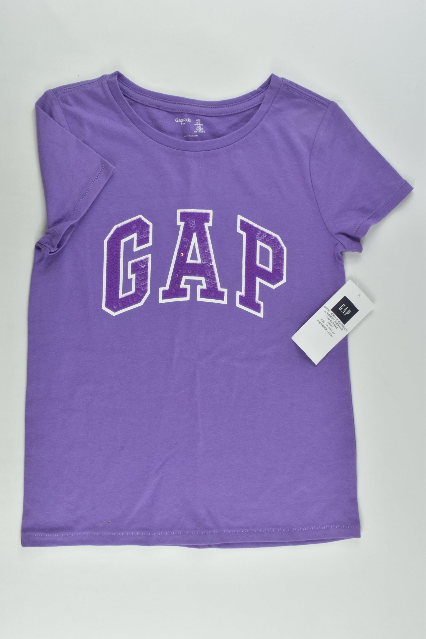 NEW Gap Size 6-7 Purple T-shirt