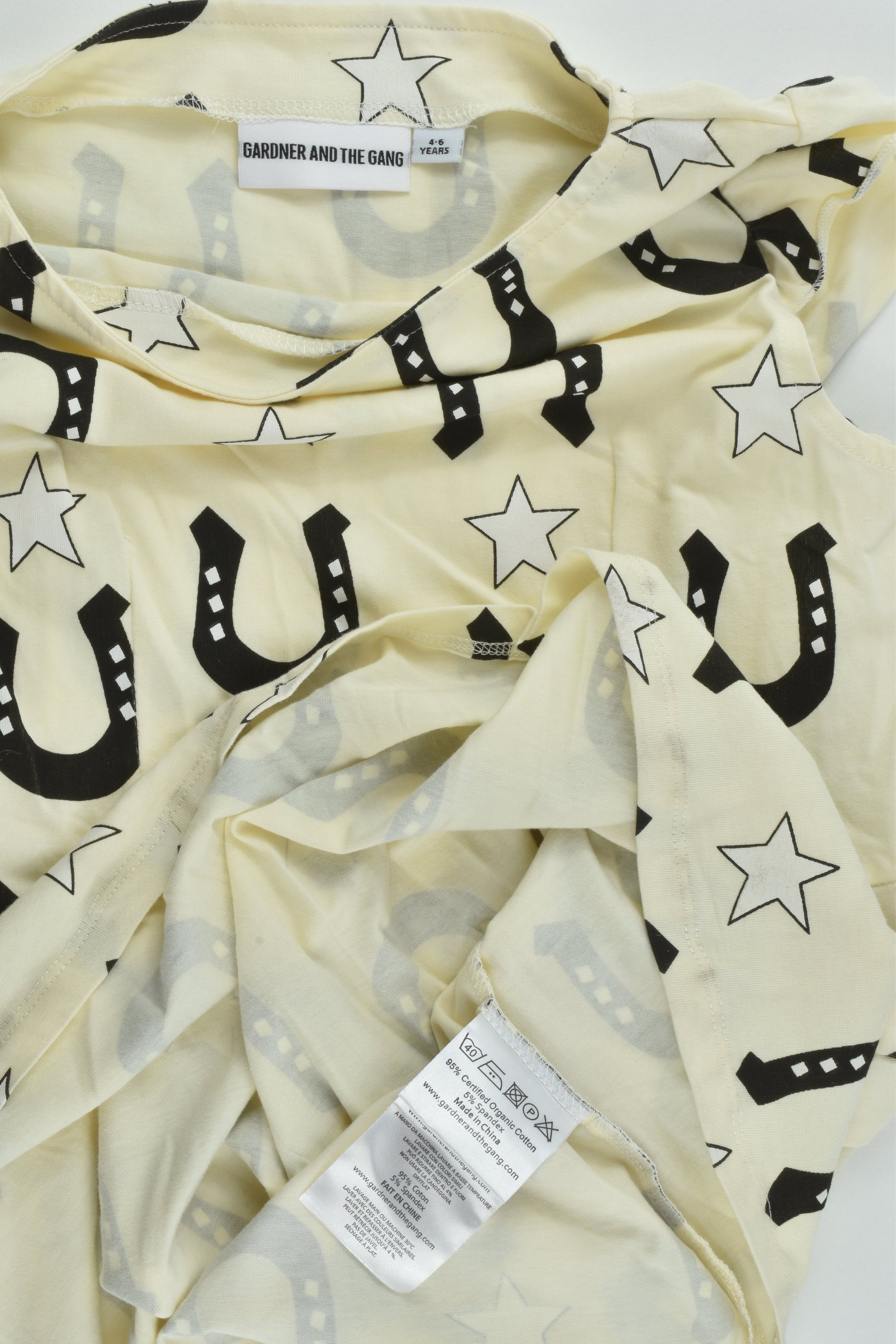 NEW Gardner and the Gang Size 4-6 Horseshoes and Stars Dress