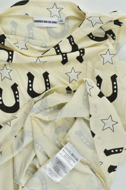 NEW Gardner and the Gang Size 4-6 Horseshoes and Stars Dress
