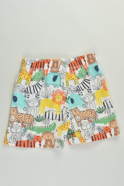 NEW George Size 00 (3-6 months) Animals Shorts