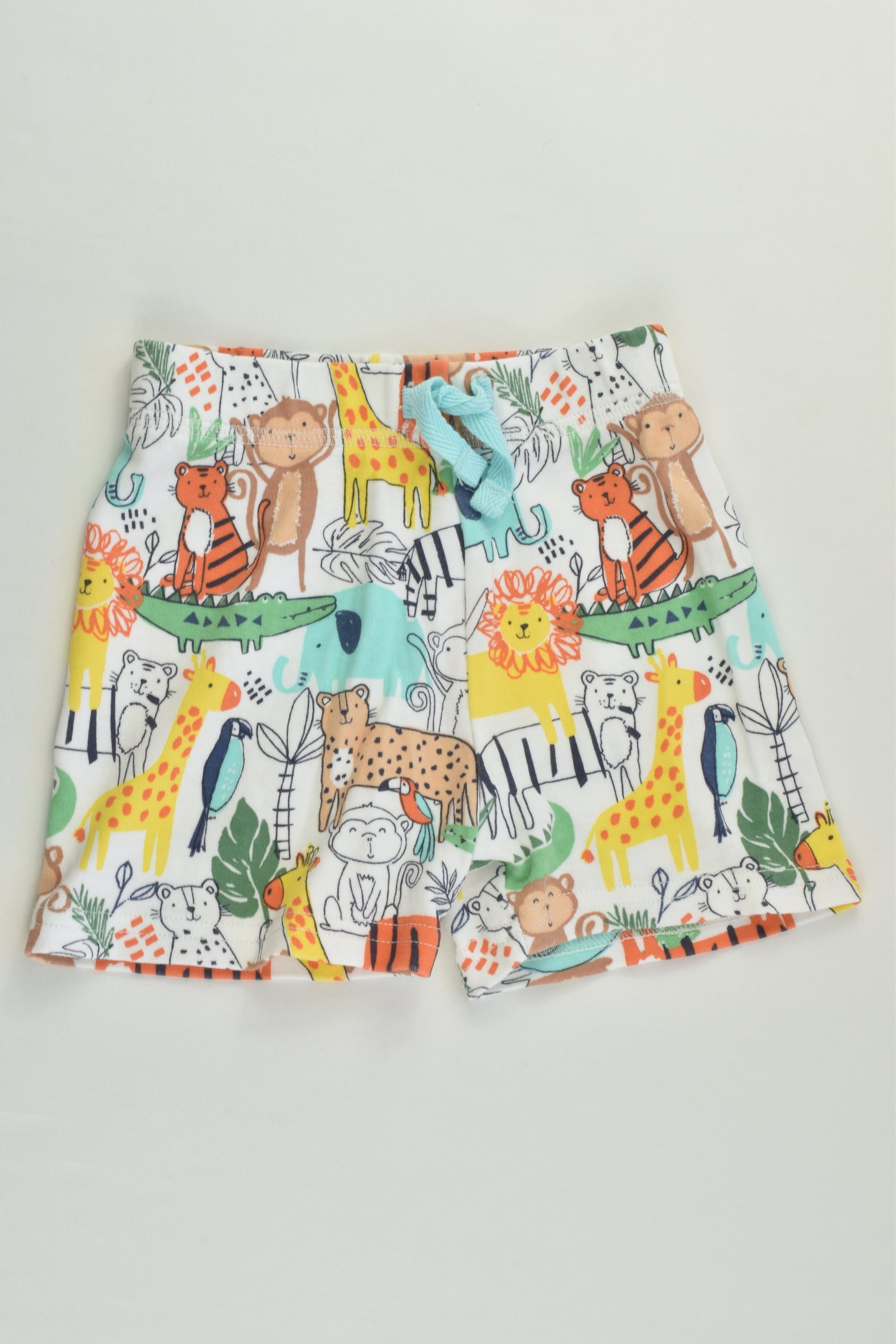 NEW George Size 00 (3-6 months) Animals Shorts