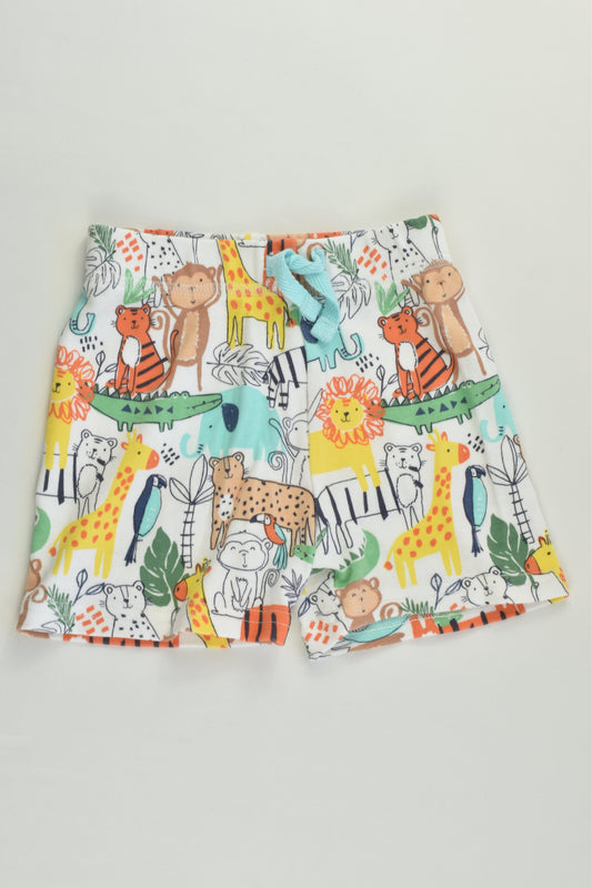 NEW George Size 00 (3-6 months) Animals Shorts