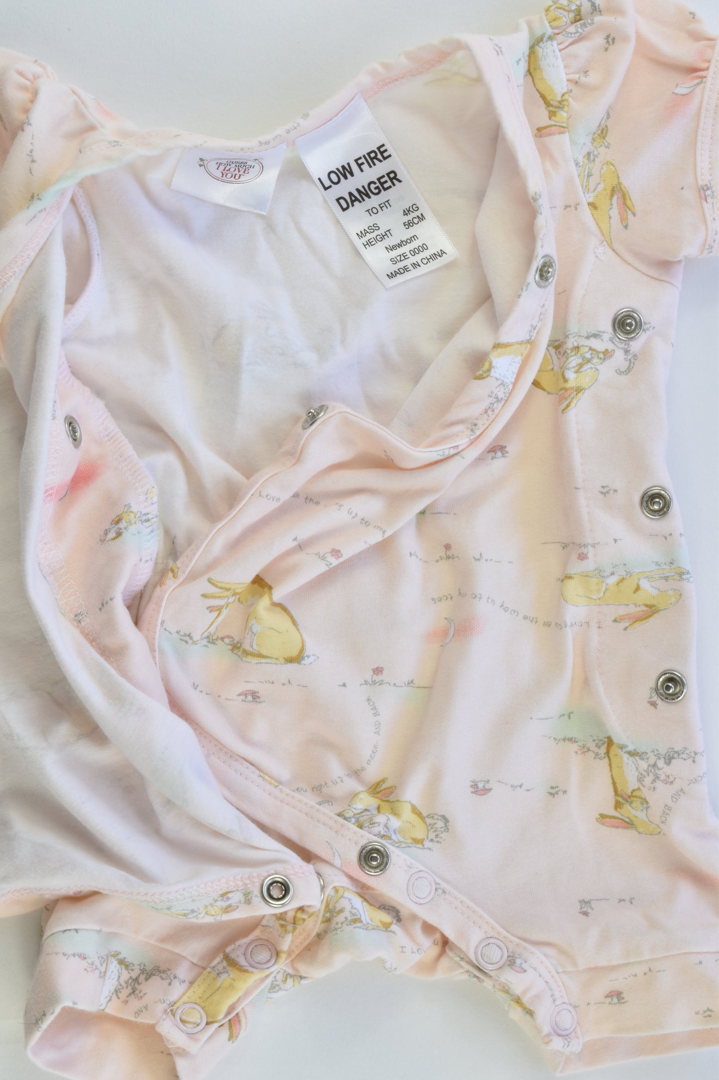 NEW Guess How Much I Love You Size 0000 (56 cm) Short Romper