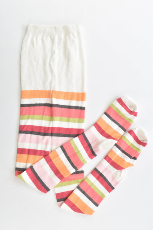 NEW Gymboree Size 5-7 Striped Footed Tights