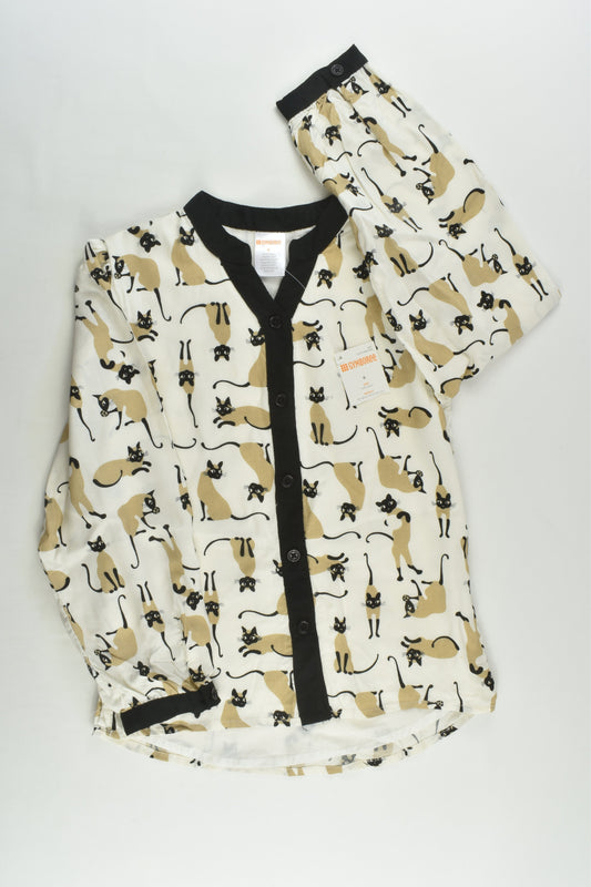 NEW Gymboree Size 6 Lined Cat Shirt