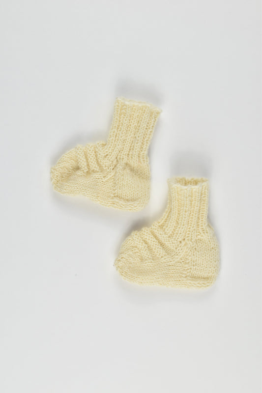 NEW Hand Knitted Size 000-00 Wool Socks