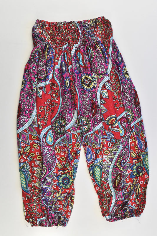 NEW Handmade Size 3 Baggy Bali Pants