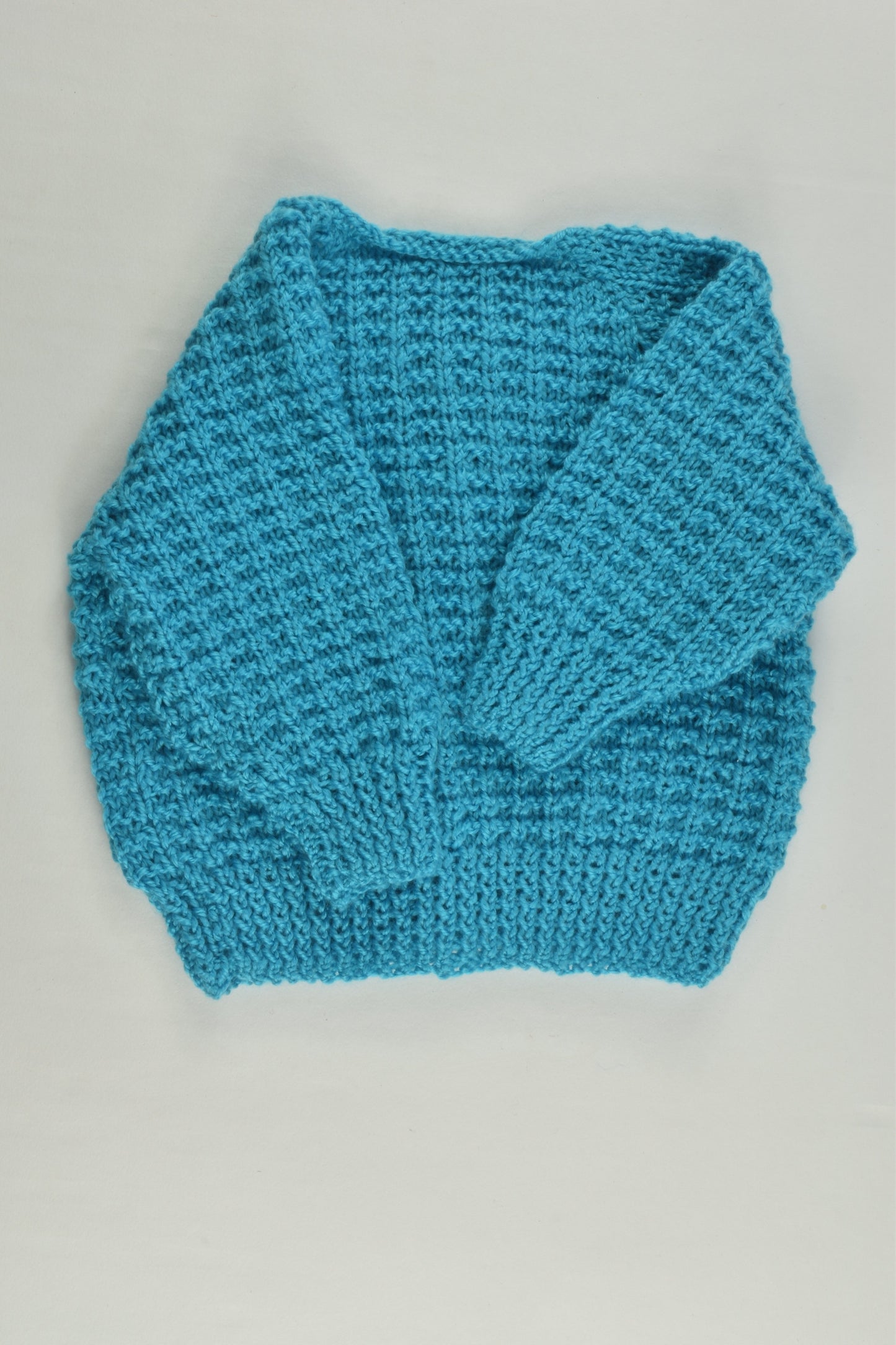 NEW Handmade Size approx 000-00 Knitted Star and Love Heart Buttons Knitted Cardigan