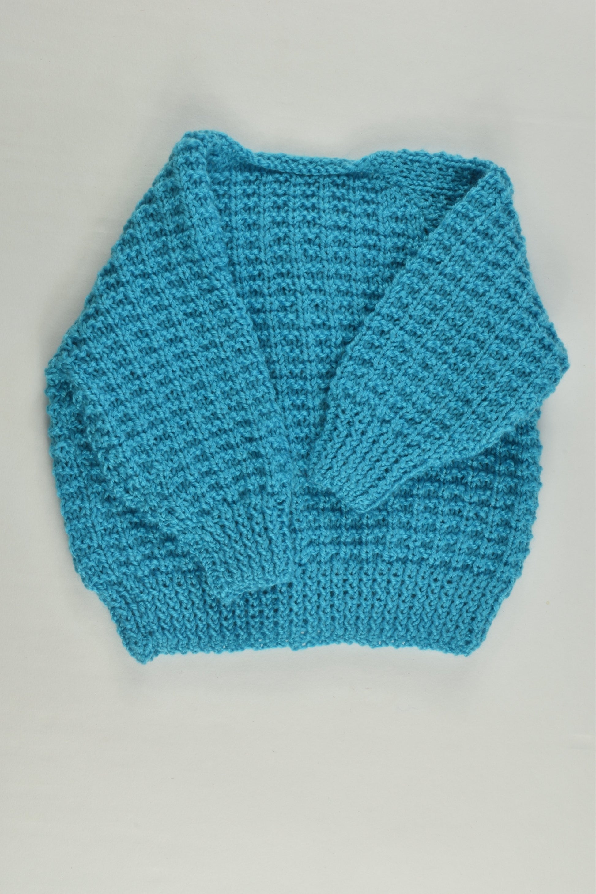 NEW Handmade Size approx 000-00 Knitted Star and Love Heart Buttons Knitted Cardigan