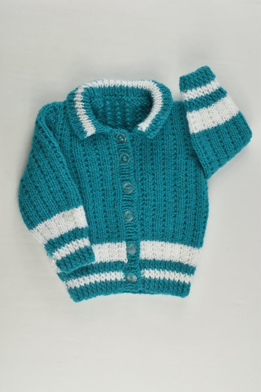 NEW Handmade Size approx 000 Knitted Cardigan