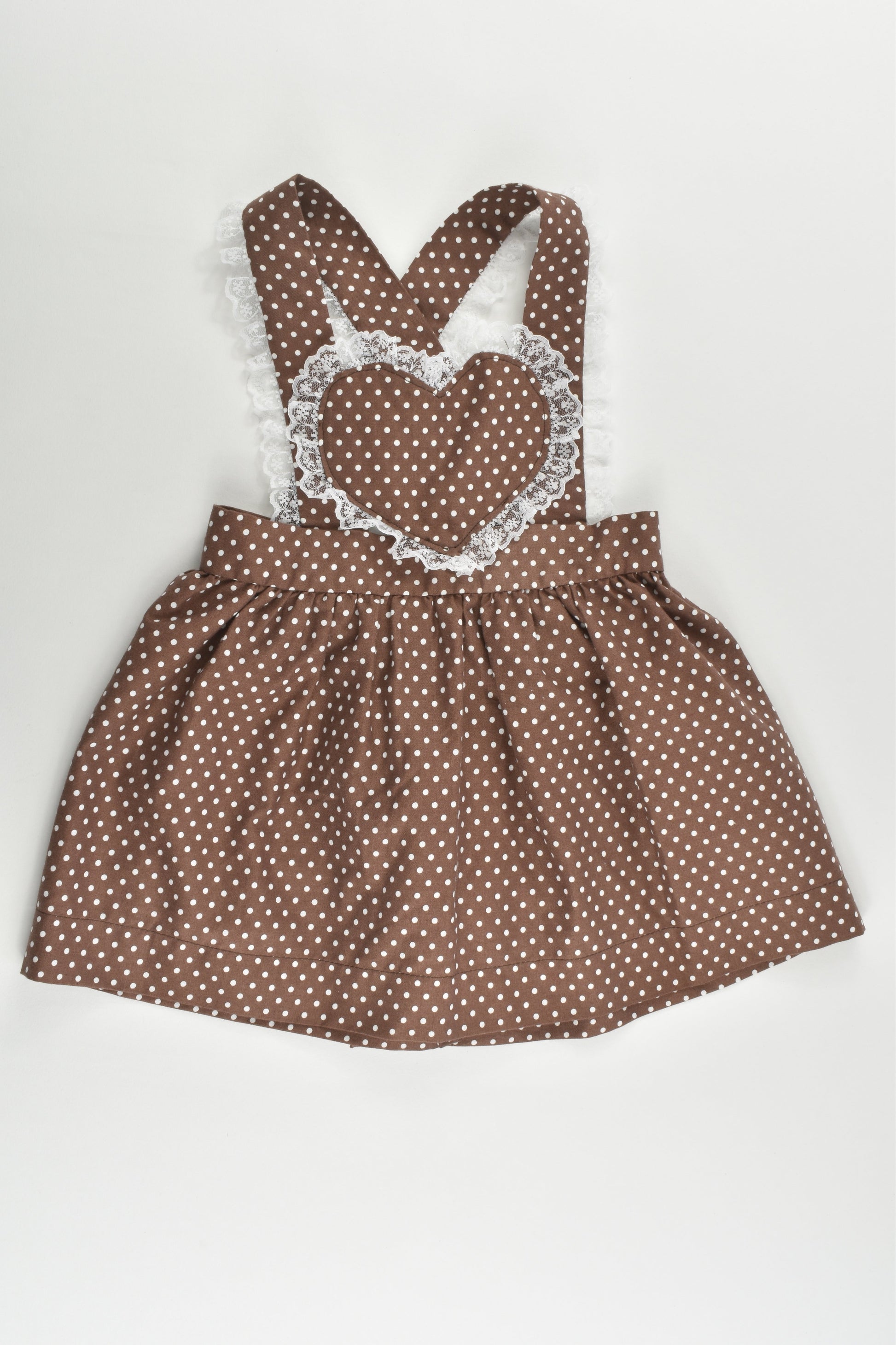NEW Handmade Size approx 1 Love Hearts Dress