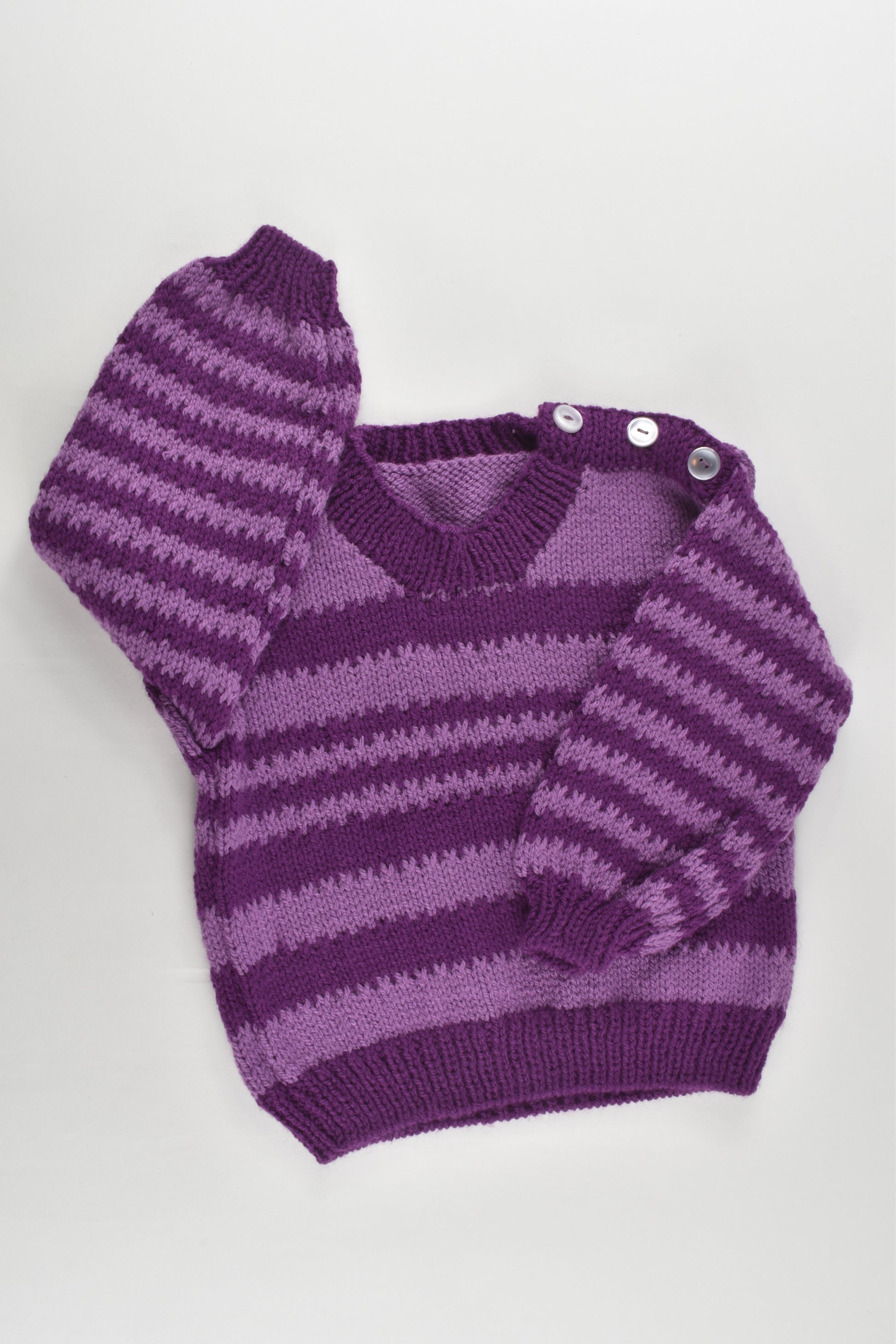 NEW Handmade Size approx 2-3 Knitted Jumper
