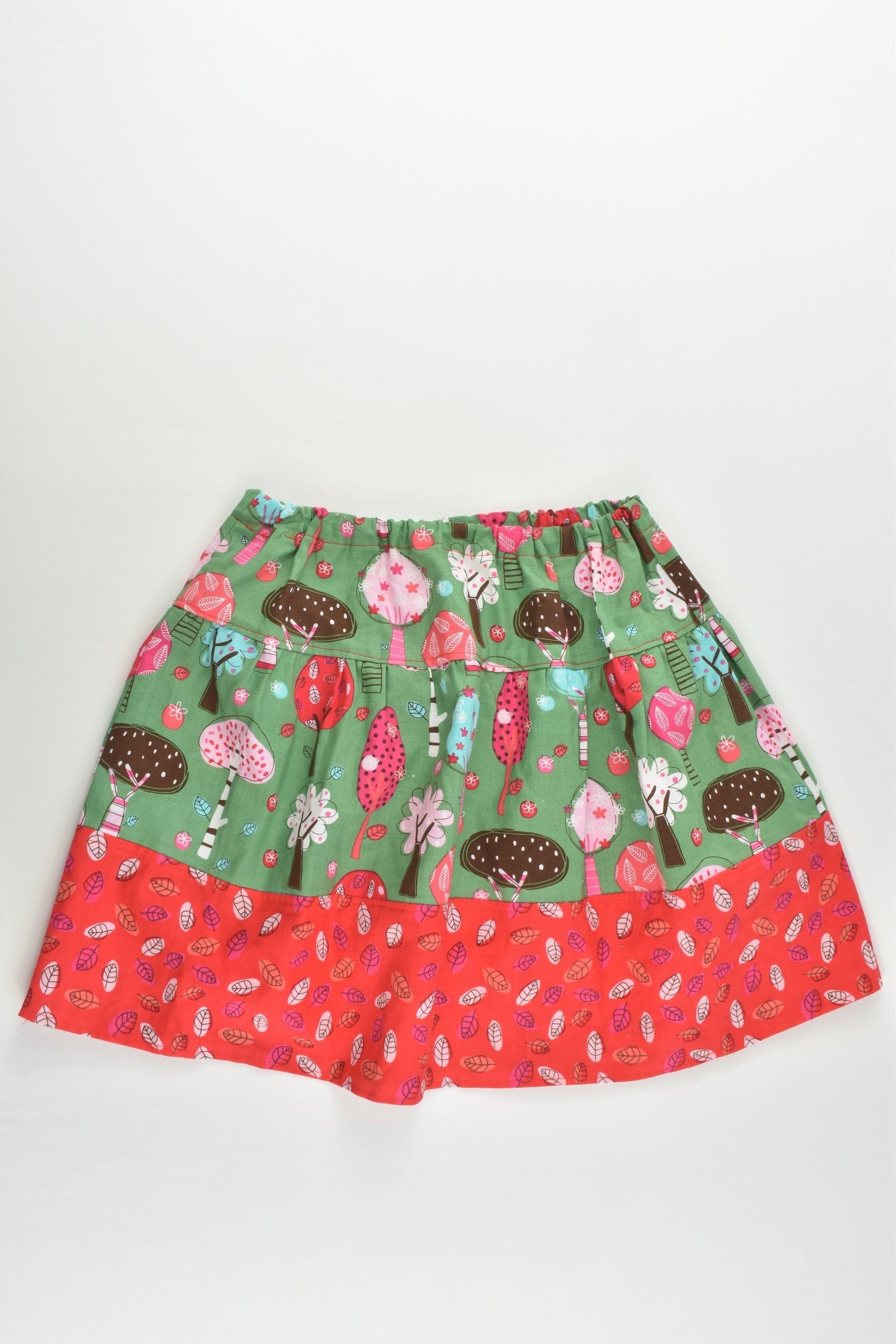 NEW Handmade Size approx 5-6 Trees and Leaves Skirt