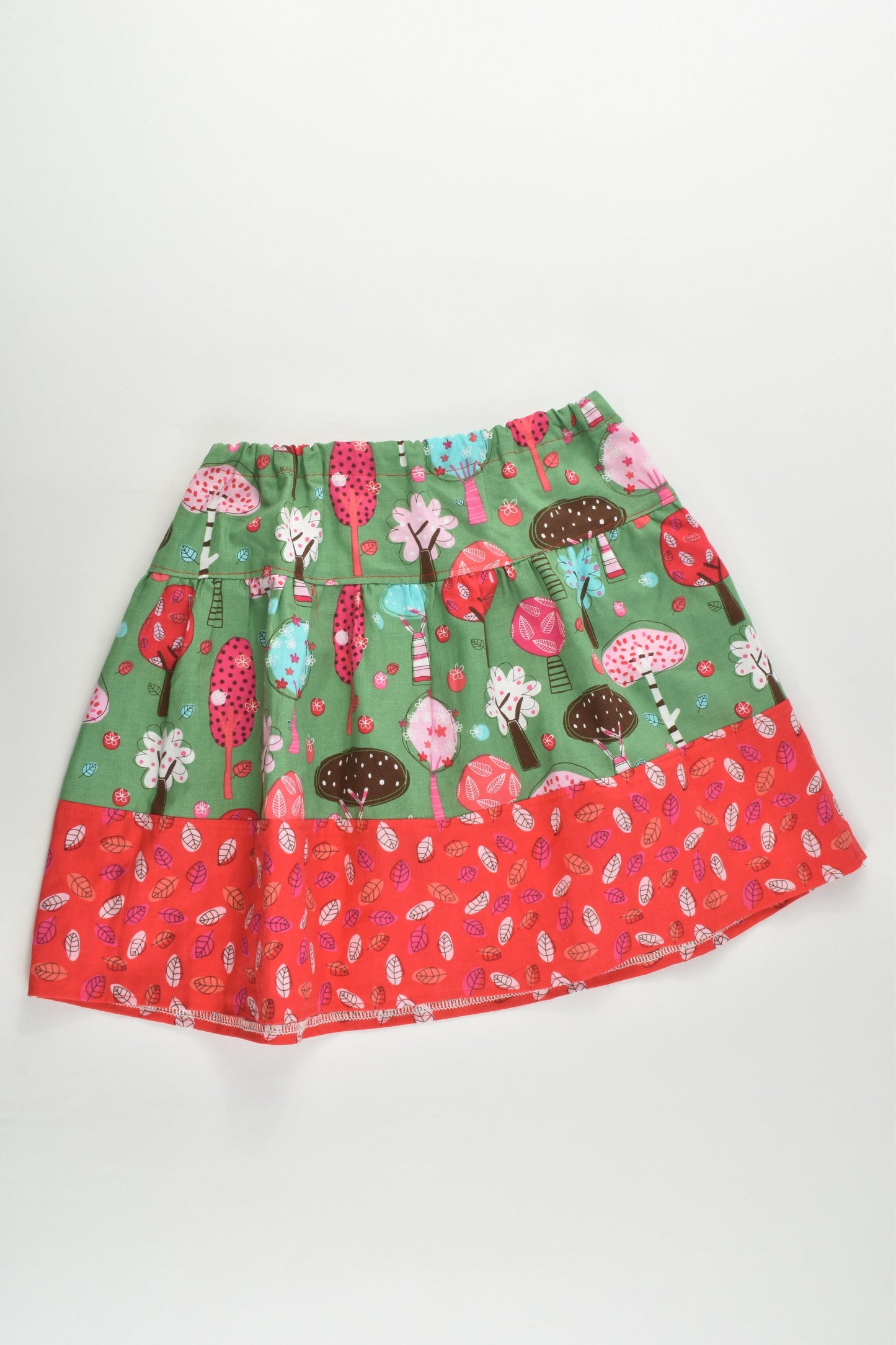 NEW Handmade Size approx 5-6 Trees and Leaves Skirt