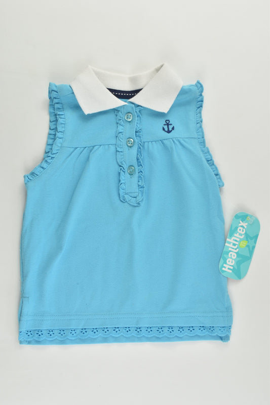 NEW Healthtex Size 1 (18 months) Nautical Polo Shirt