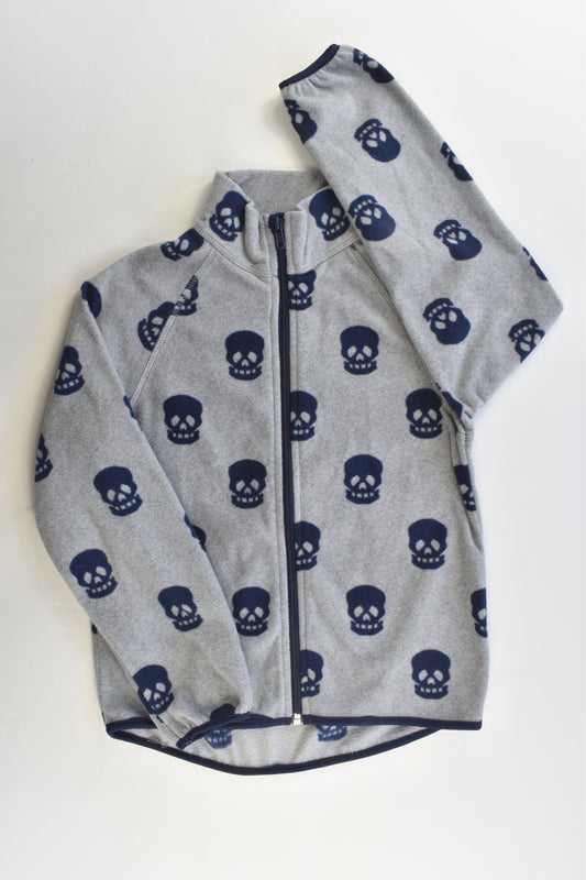 NEW H&M Size 7-8 (122/128 cm) Skulls Fleece Jumper