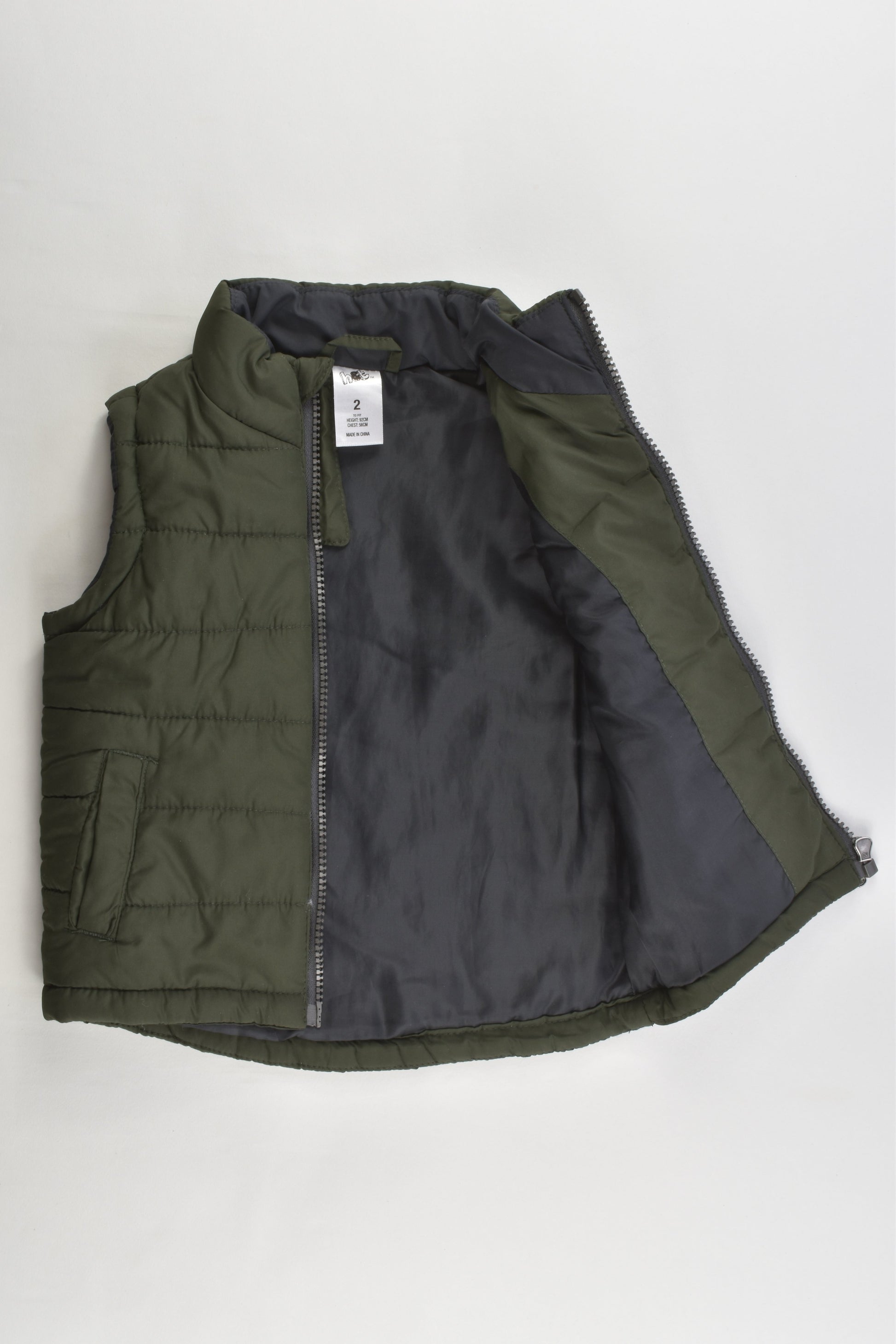 NEW H&T Size 2 Puffer vest