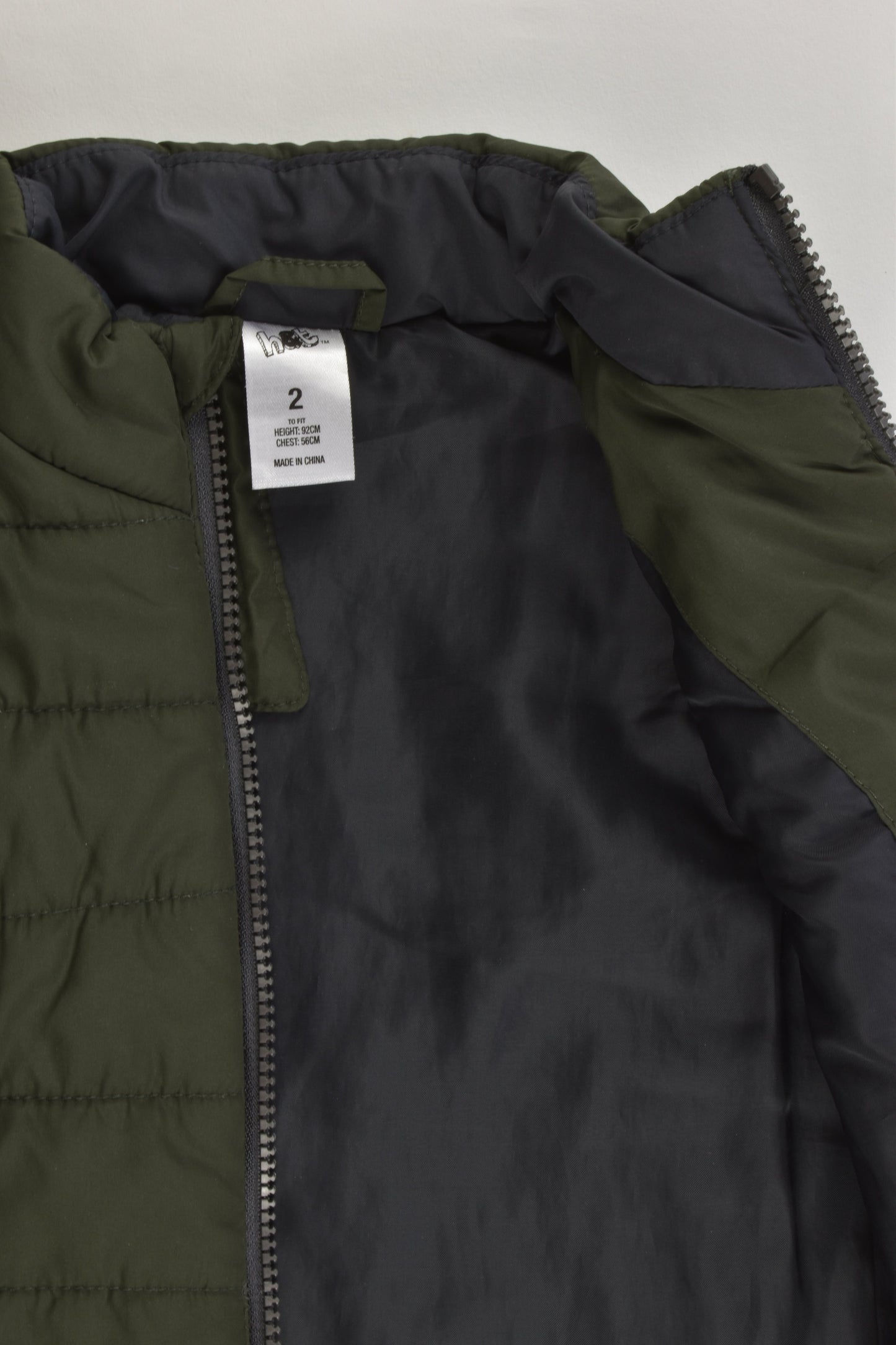 NEW H&T Size 2 Puffer vest