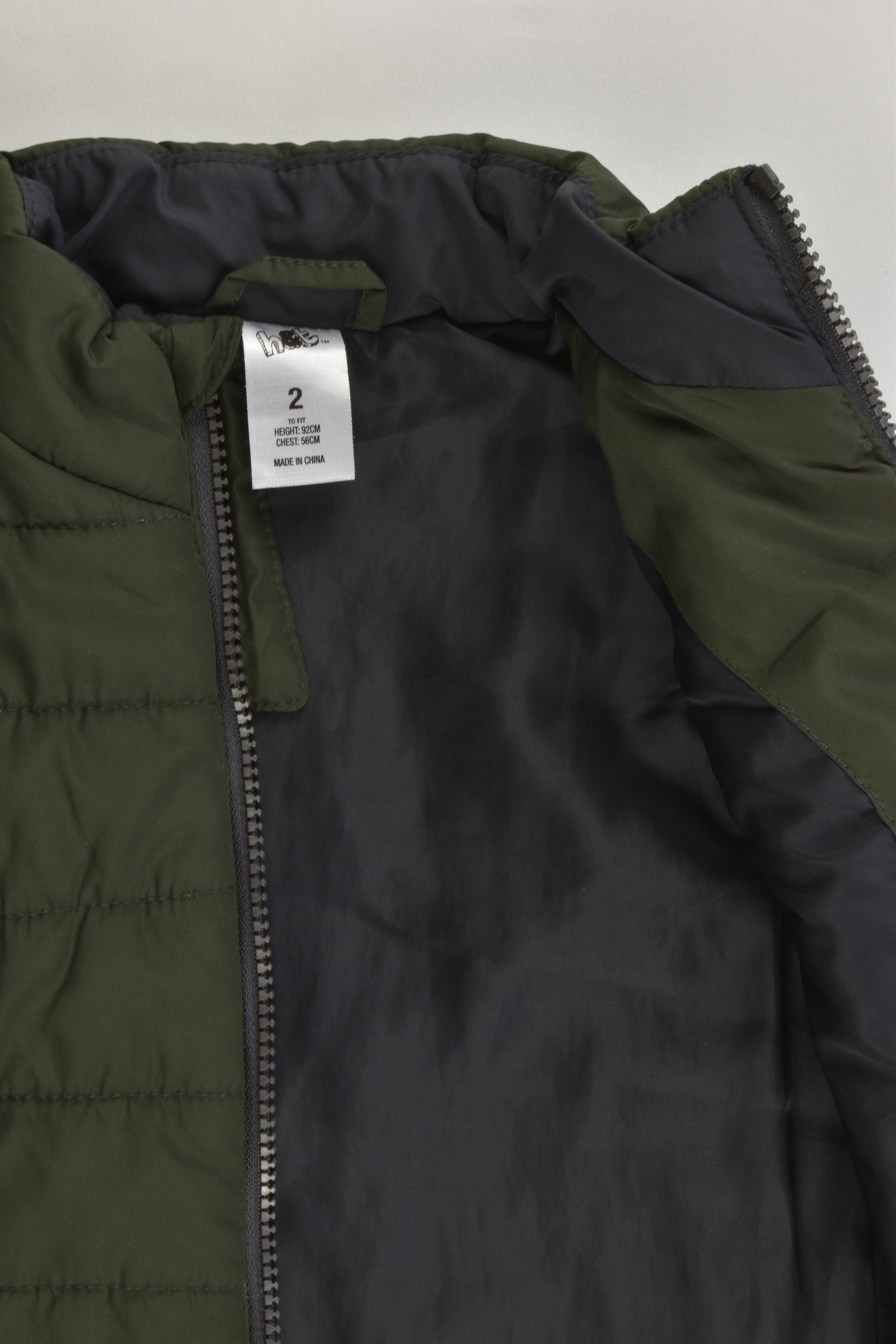 NEW H&T Size 2 Puffer vest