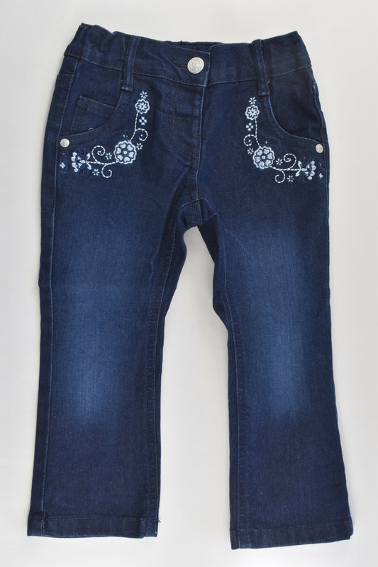 NEW H&T Size 2 Stretchy Denim Pants