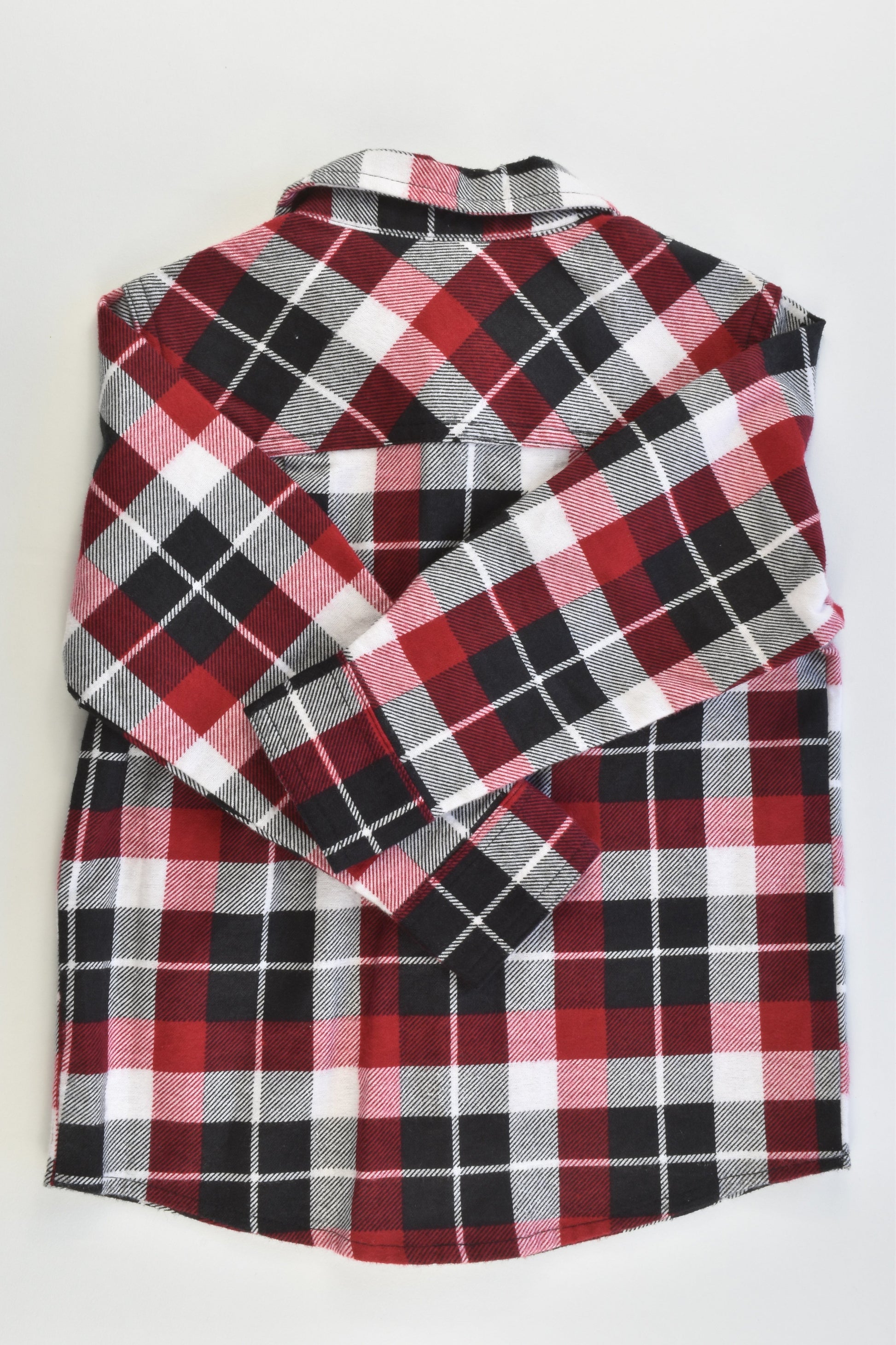 NEW H&T Size 3 Checked Winter Shirt