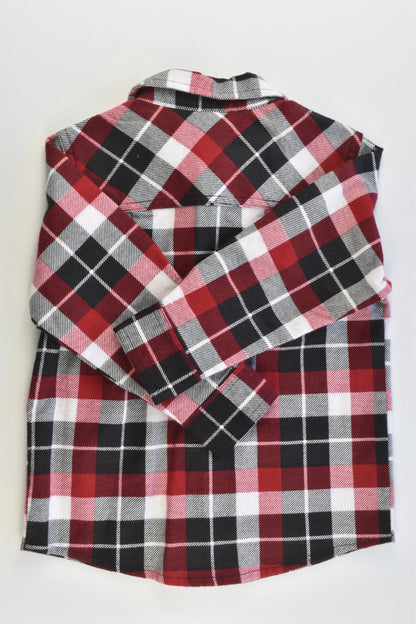 NEW H&T Size 3 Checked Winter Shirt