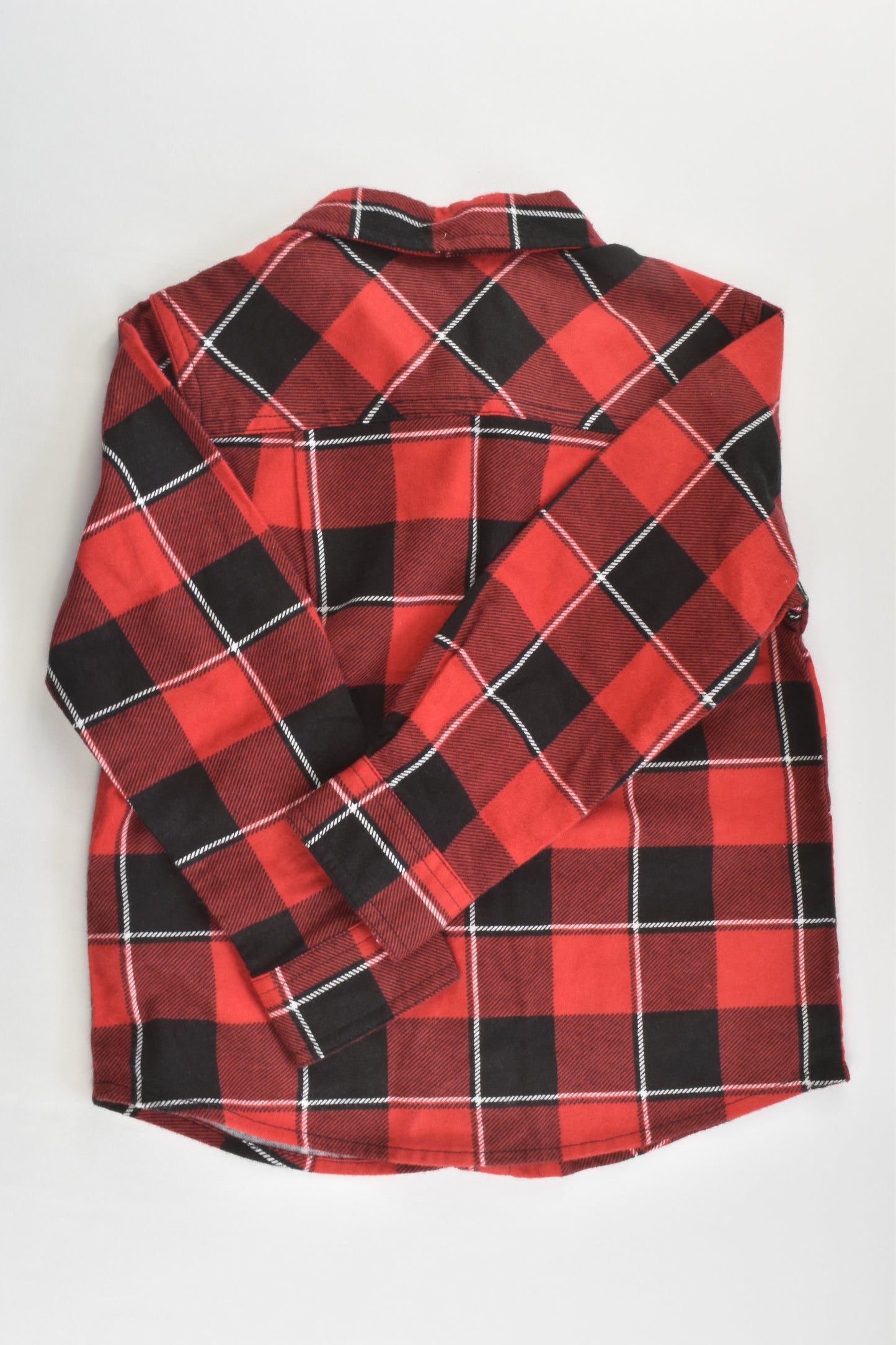 NEW H&T Size 4 Checked Winter Shirt