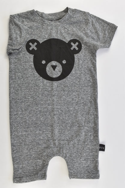 NEW Huxbaby Size 1 (12-18 months) Bear Short Romper