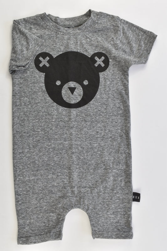 NEW Huxbaby Size 1 (12-18 months) Bear Short Romper