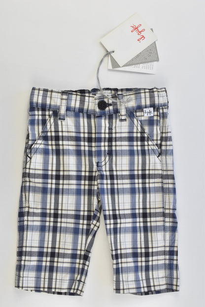NEW Il Gufo (Italy) Size 000-00 (3 months) Stetchy Lightweight Checked Pants