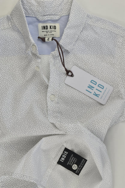 NEW Indie Kids by Industrie Size 2 Collared Shirt