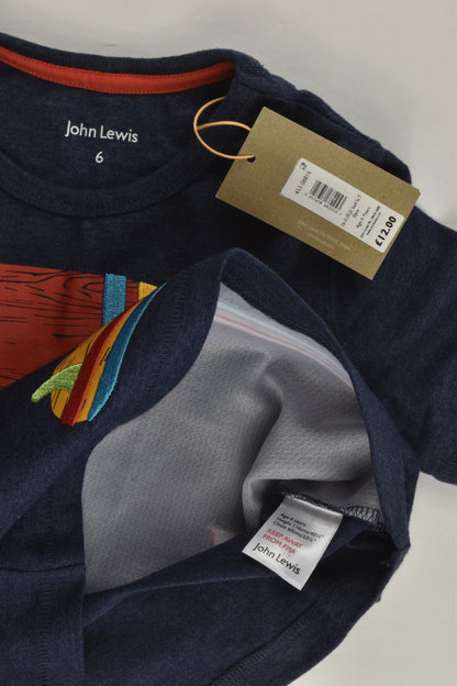 NEW John Lewis Size 6 Surf Boards T-shirt