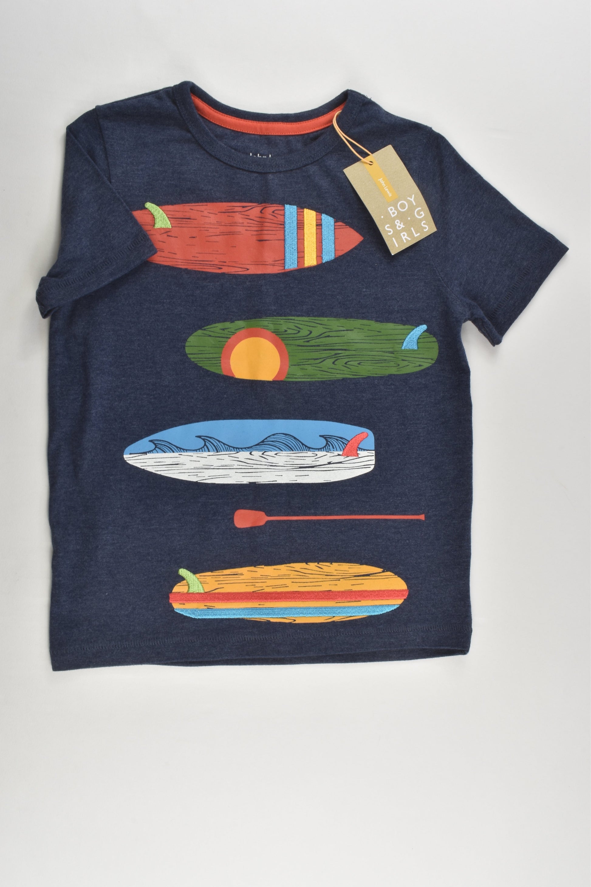 NEW John Lewis Size 6 Surf Boards T-shirt