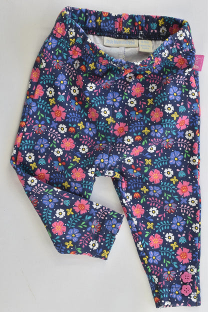 NEW JoJo Maman Bébé Size 0-3 months Liberty Print Leggins