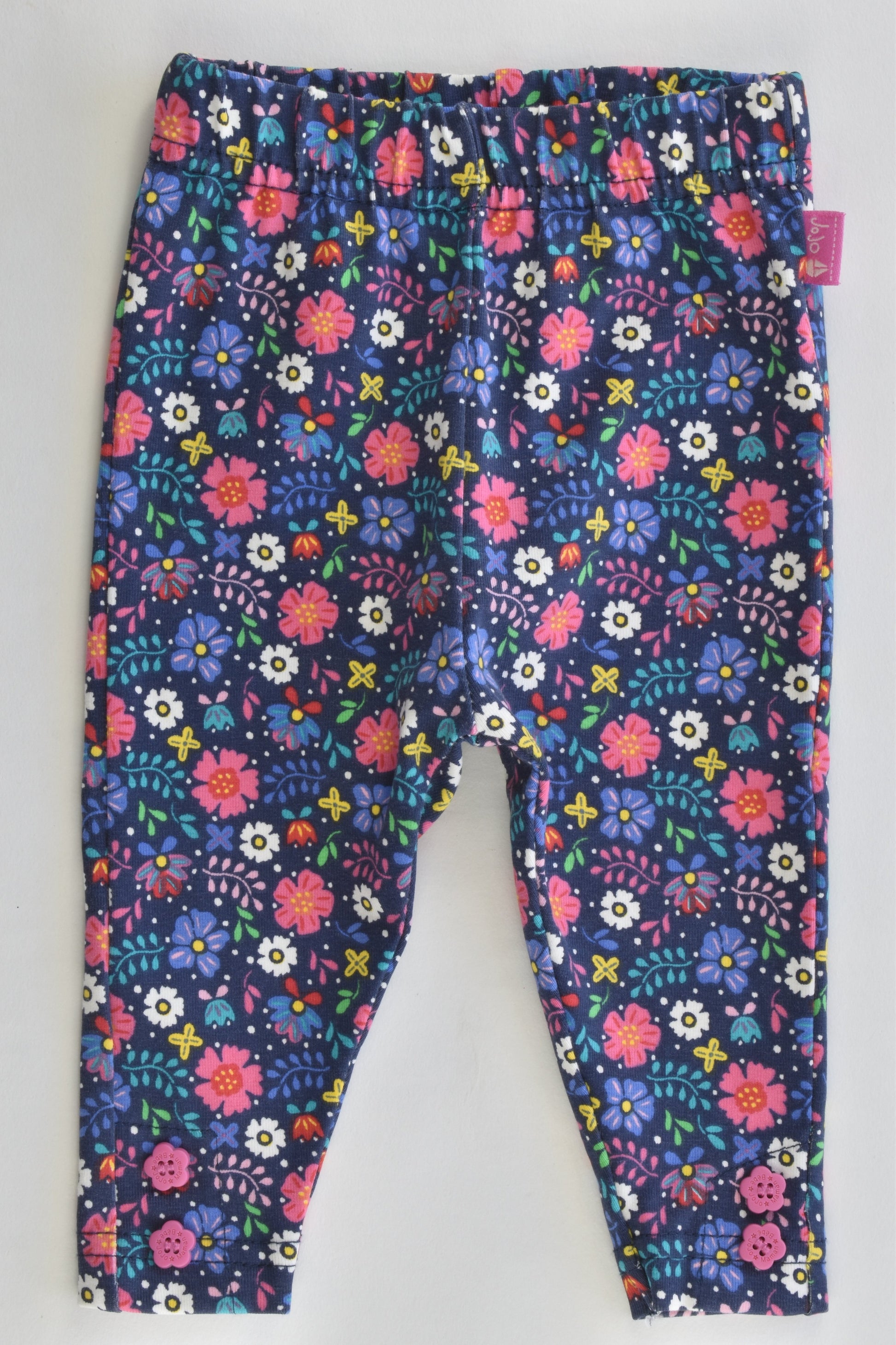 NEW JoJo Maman Bébé Size 0-3 months Liberty Print Leggins