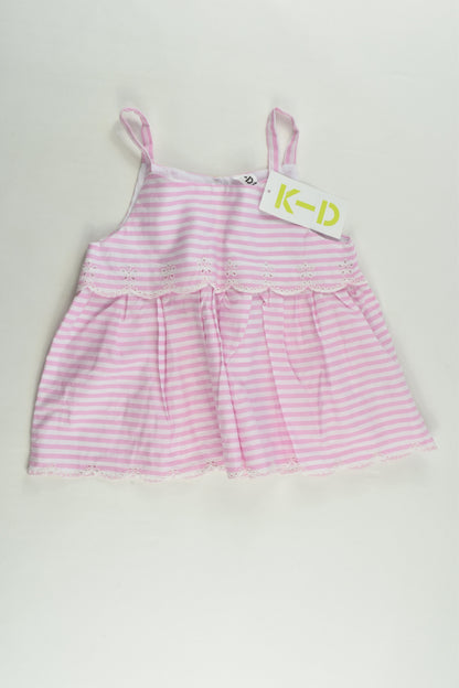 NEW K-D Size 3 Striped Blouse
